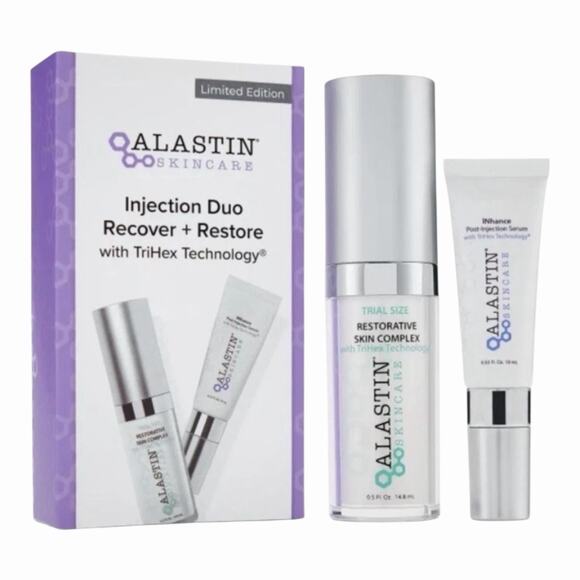 ALASTIN Skincare INJECTION DUO (RECOVER + RESTORE) 0.33 fl oz & 0.5 fl oz NIB - Picture 1 of 4